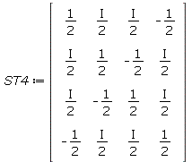 ST4 := Matrix(%id = 18446744074371268110)